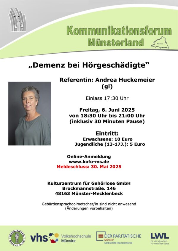 Demenz bei Hörgeschädigte